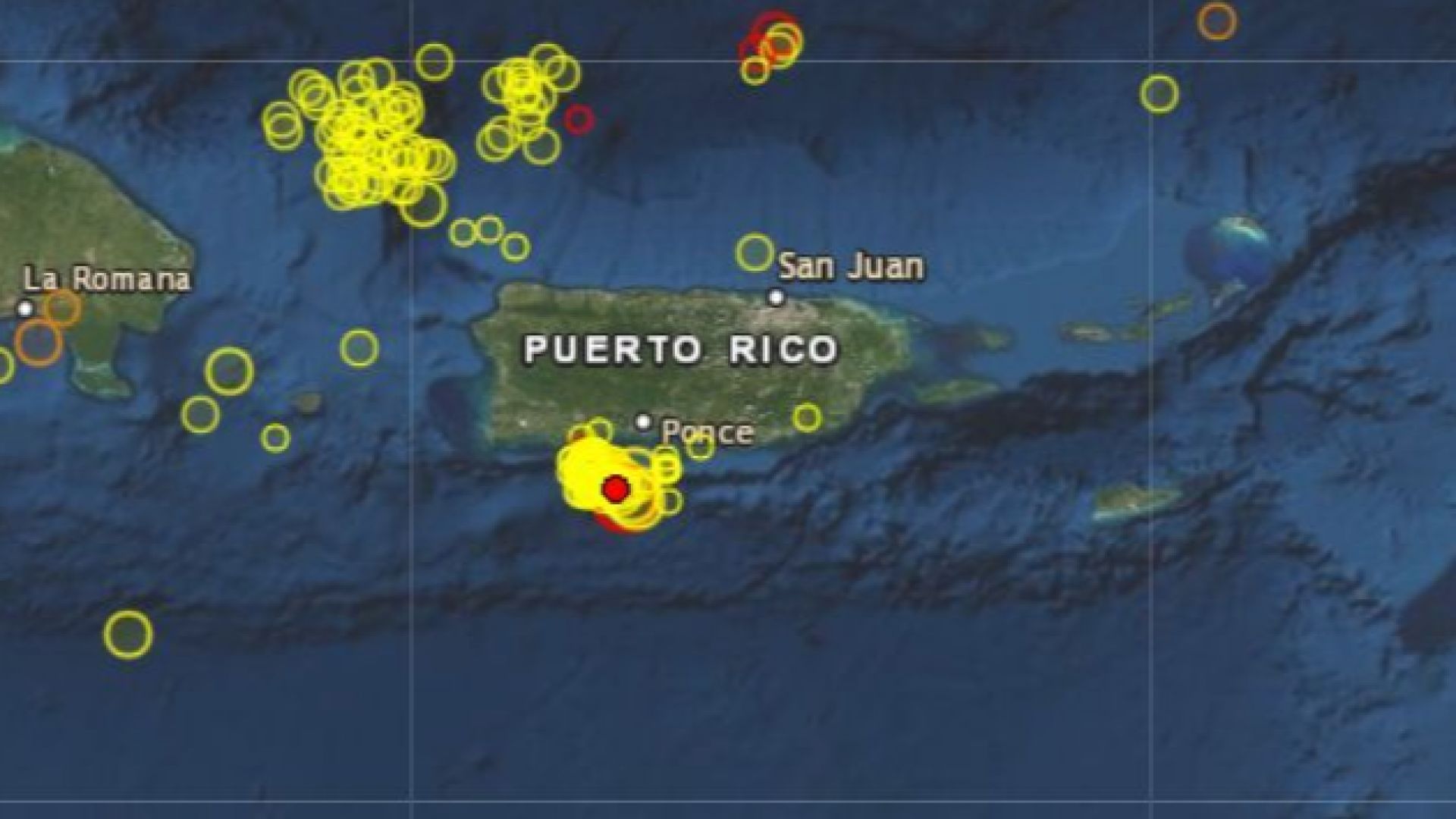 Земетресение с магнитуд 5 8 разлюля днес Пуерто Рико предаде Асошиейтед