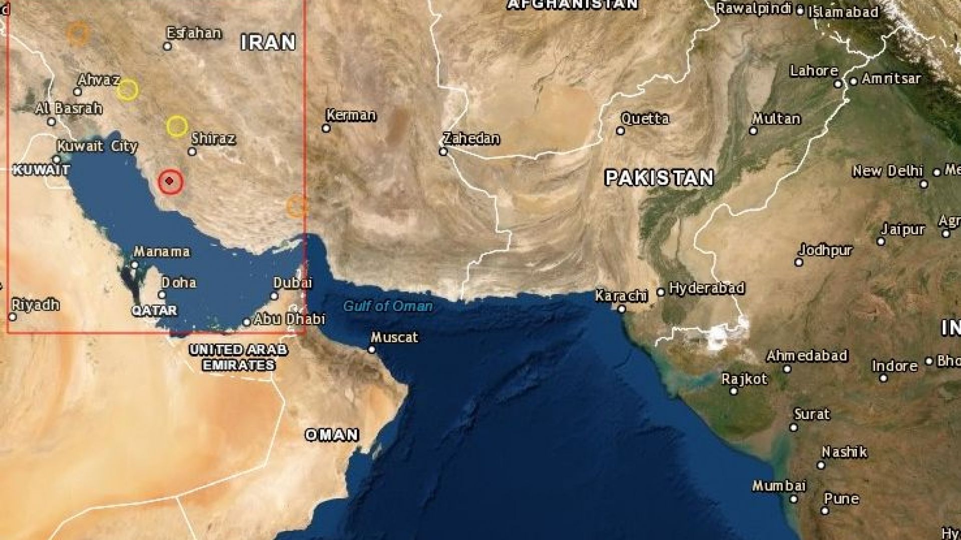 Две земетресения са разтърсили Иран в близост до атомната електроцентрала