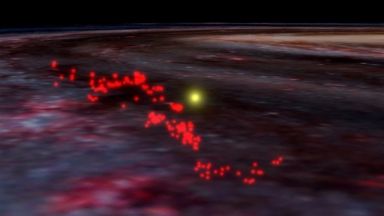 Откриха огромна вълна от звездообразуващи газове в Млечния път