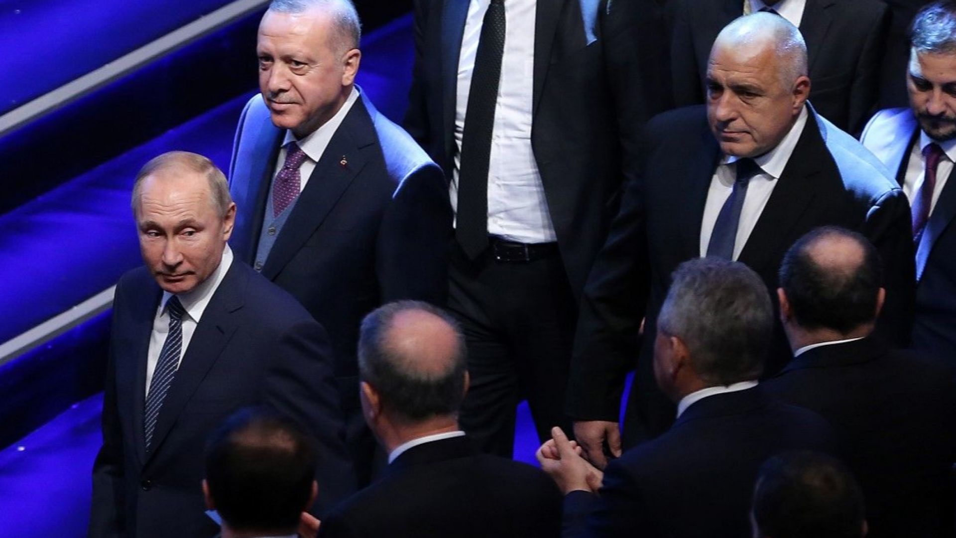 Президентите на Русия и Турция Владимир Путин и Тайип