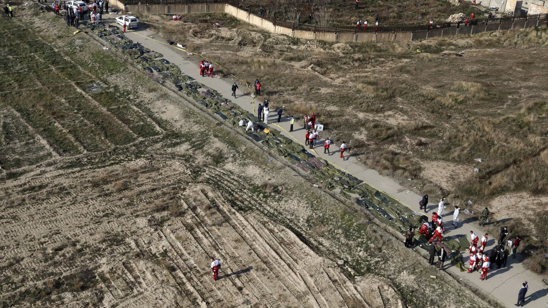 Украинският самолет който катастрофира в Иран при което загинаха всички