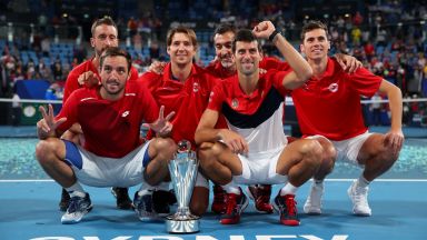 Голям Джокович засили Сърбия към световния връх в тениса