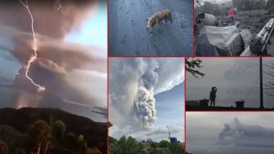 Десетки земетресения, лава и дъжд от камъни: Вулканът Таал излива гнева си по Манила (видео/снимки)