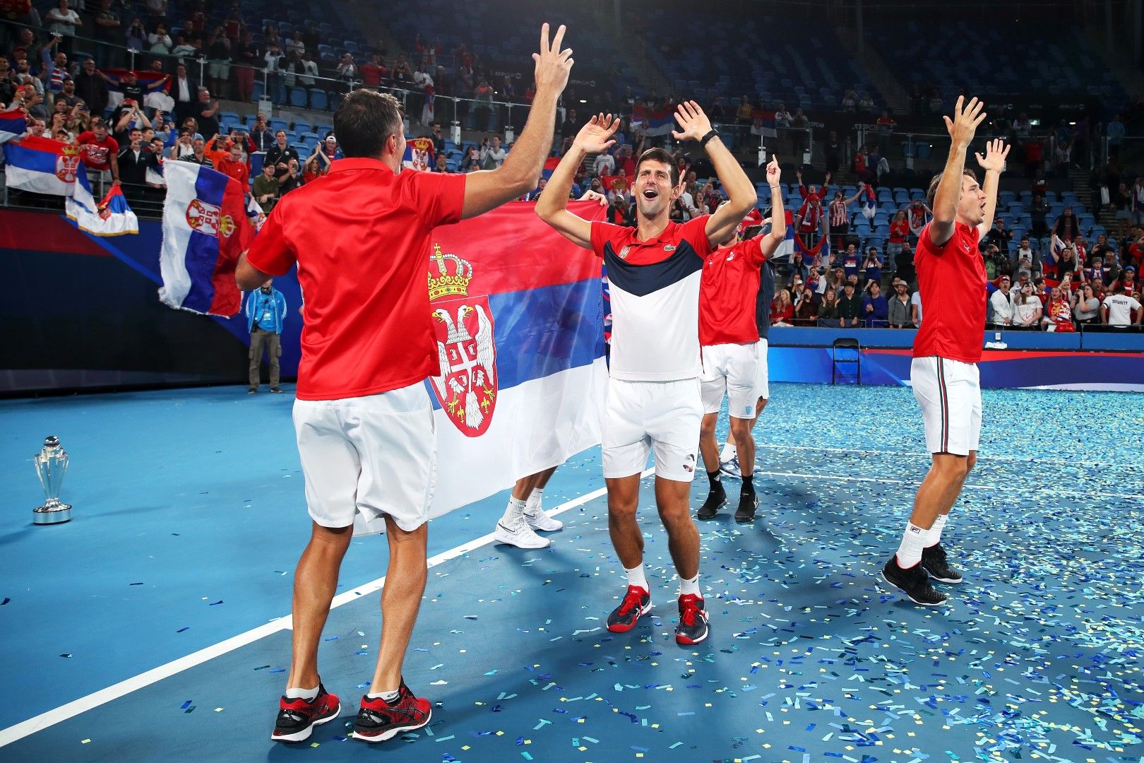 Сърбия, водена от Новак Джокович, бе големият и заслужен победител в надпреварата