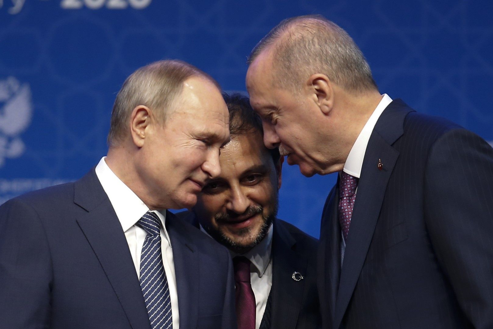 Владимир Путин и Реджеп Тайип Ердоган. Русия е домакин на среща за уреждане на конфликта в Либия, а усилията за това са координирани с Турция