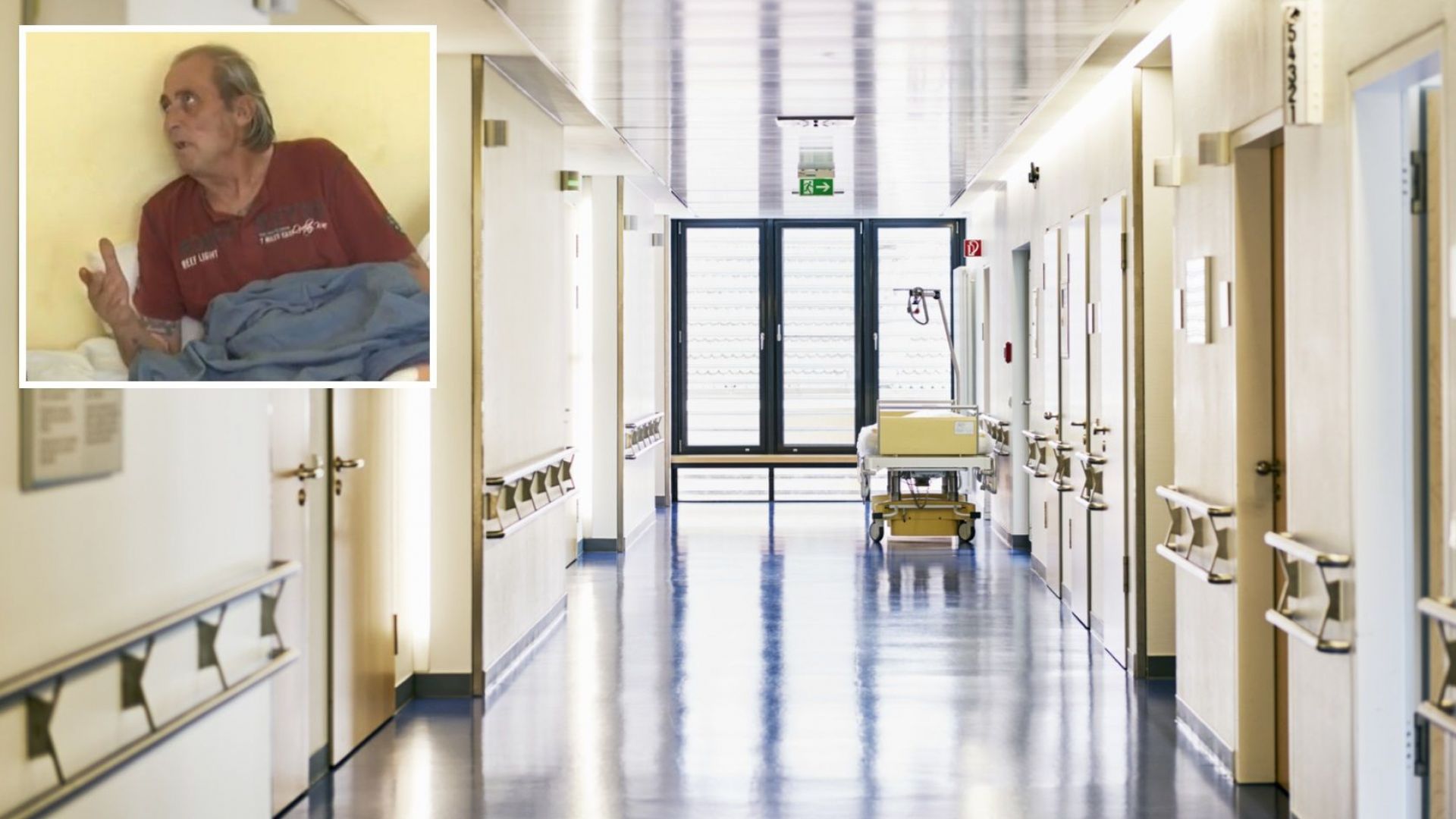 Мъж без дом и семейство живее вече месец в отделението