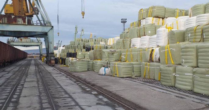 Започна връщането на отпадъците на пристанище "Варна" обратно в Италия