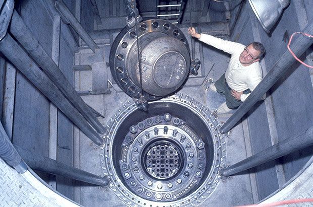 Ядреният реактор на базата "Кемп Сенчъри"