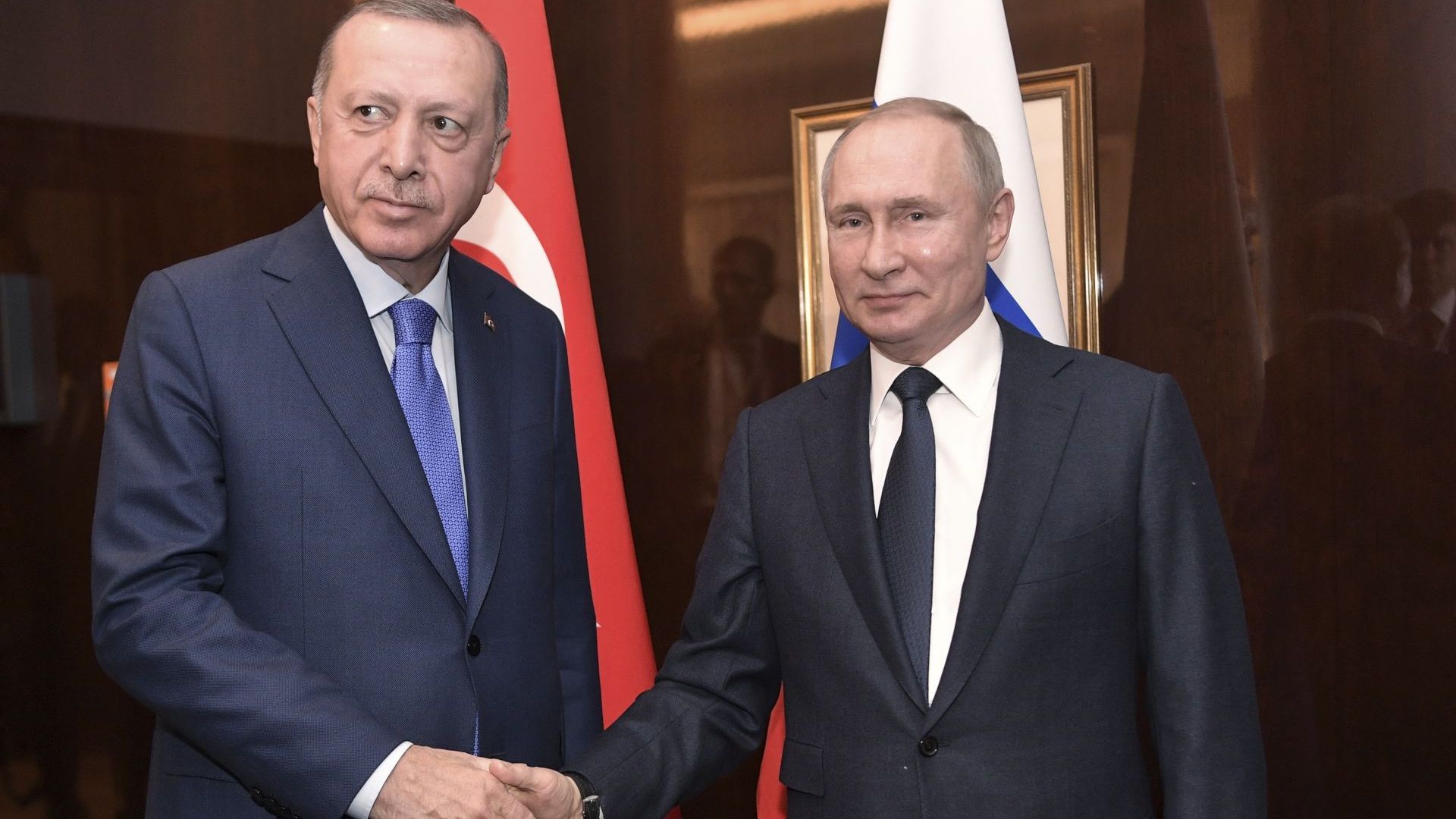 Турският президент Реджеп Тайип Ердоган заяви че границите на Турция