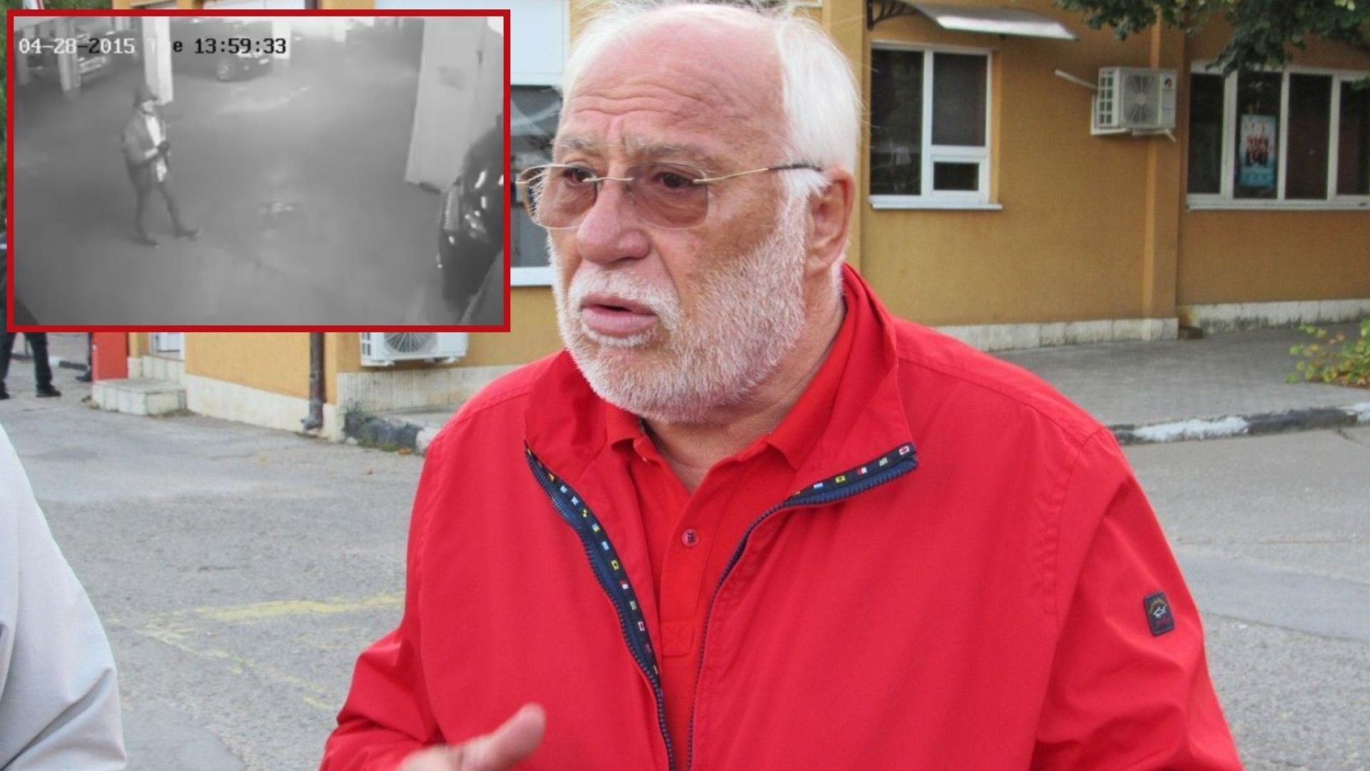 Седем записа от камери в паркинга на търговското дружество на