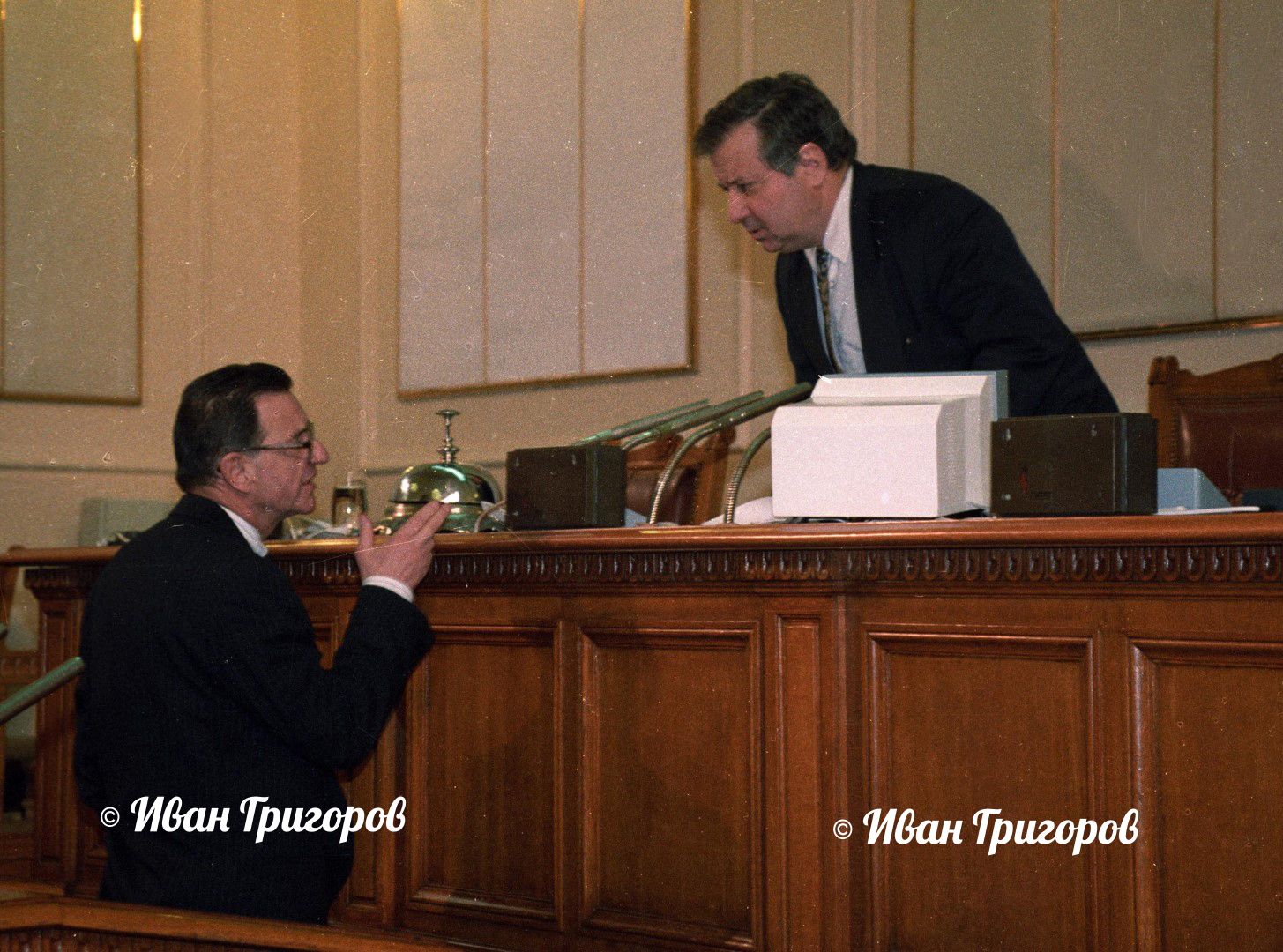 Йордан Соколов и Благовест Сендов, 1996г. 