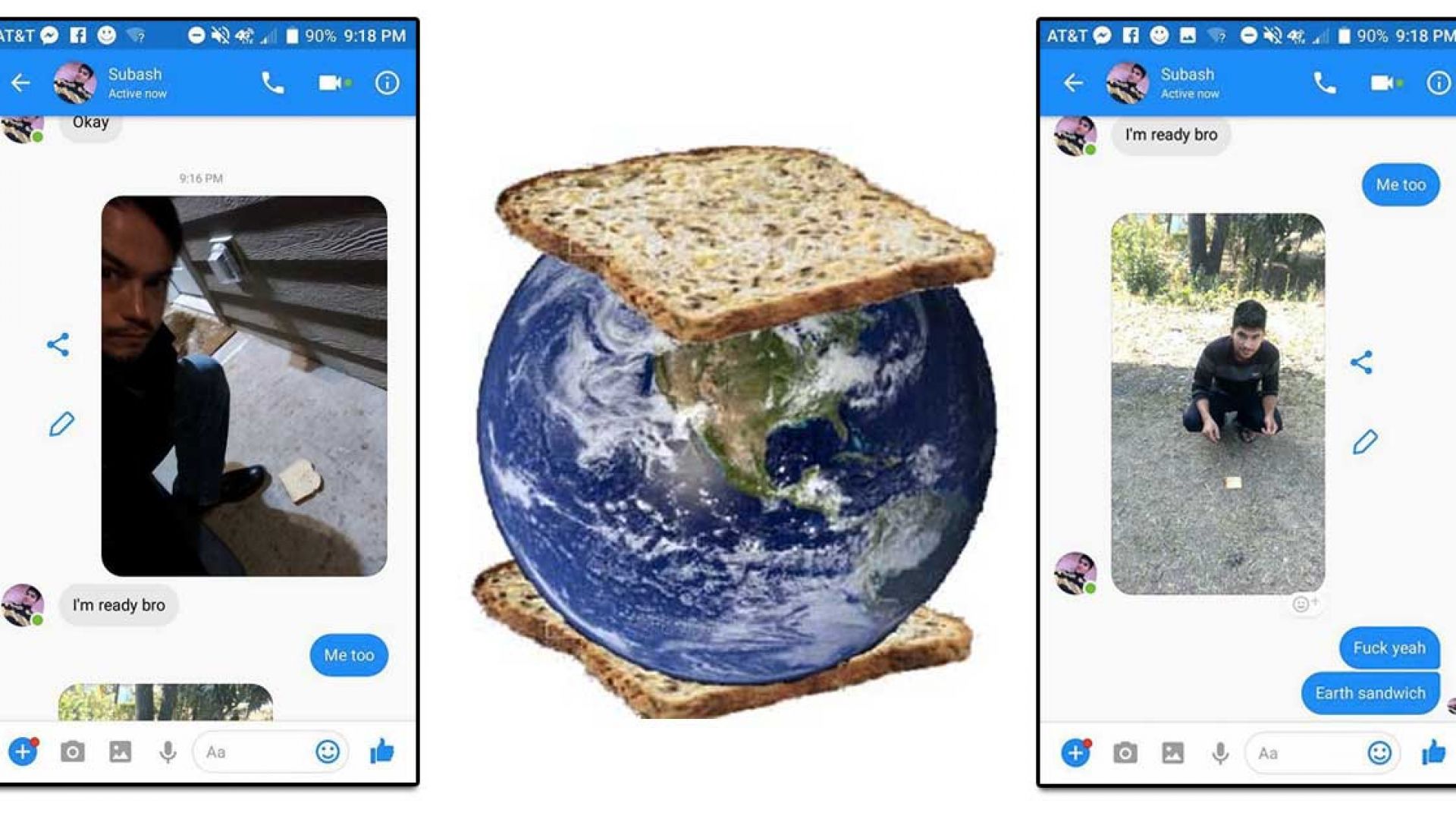 Студент от Нова Зеландия превърна Земята в сандвич