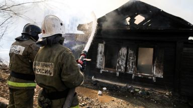11 мигранти изгоряха при пожар в Русия
