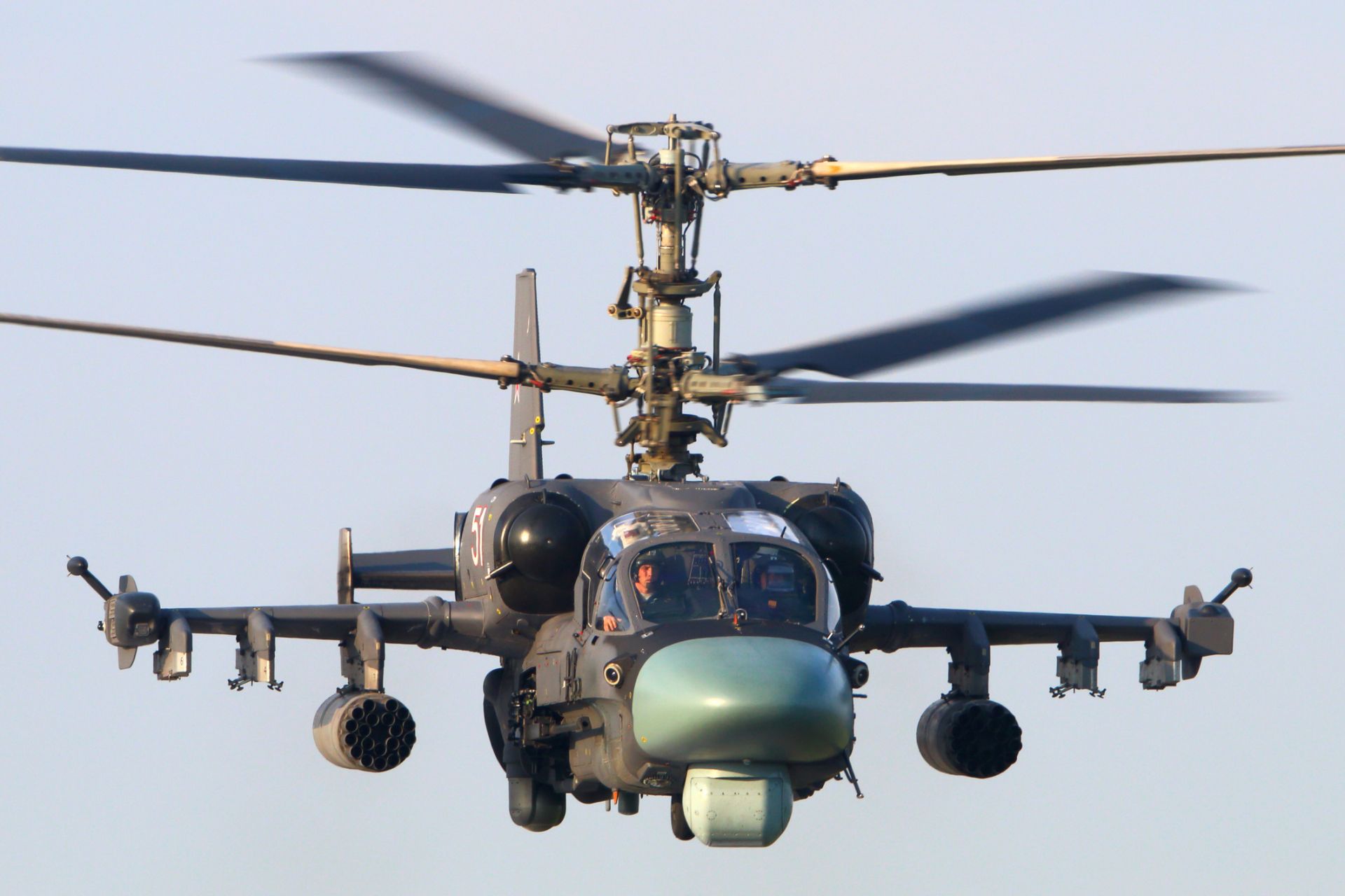 Хеликоптерът Ка-52