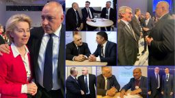 Срещите на Борисов в Давос: Фон дер Лайен, Сасоли и лидери от Балканите