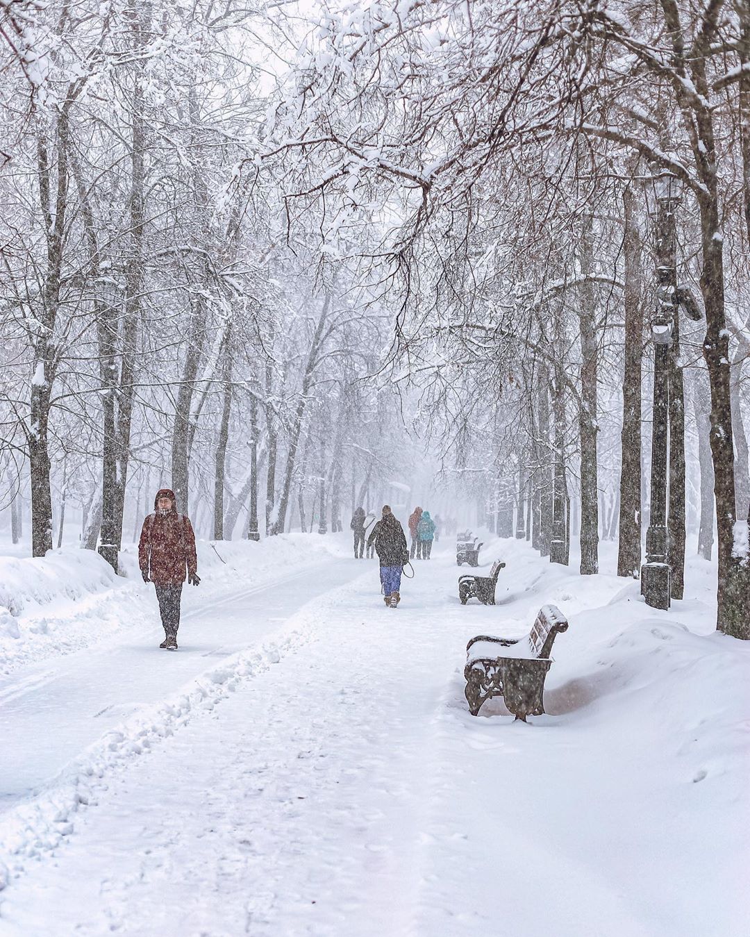 "Чудо": в Москва заваля сняг