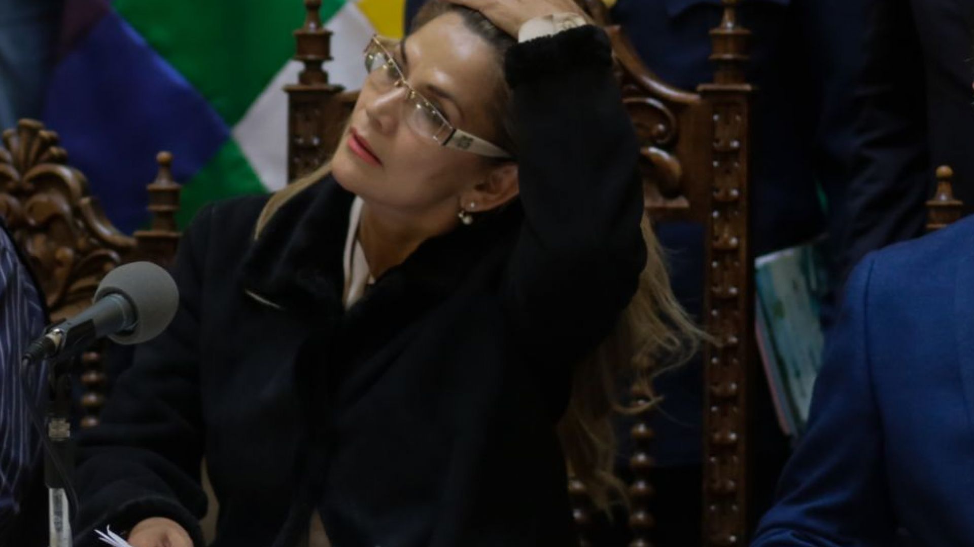 Временната президентка на Боливия Янине Анес заяви вчера че ще