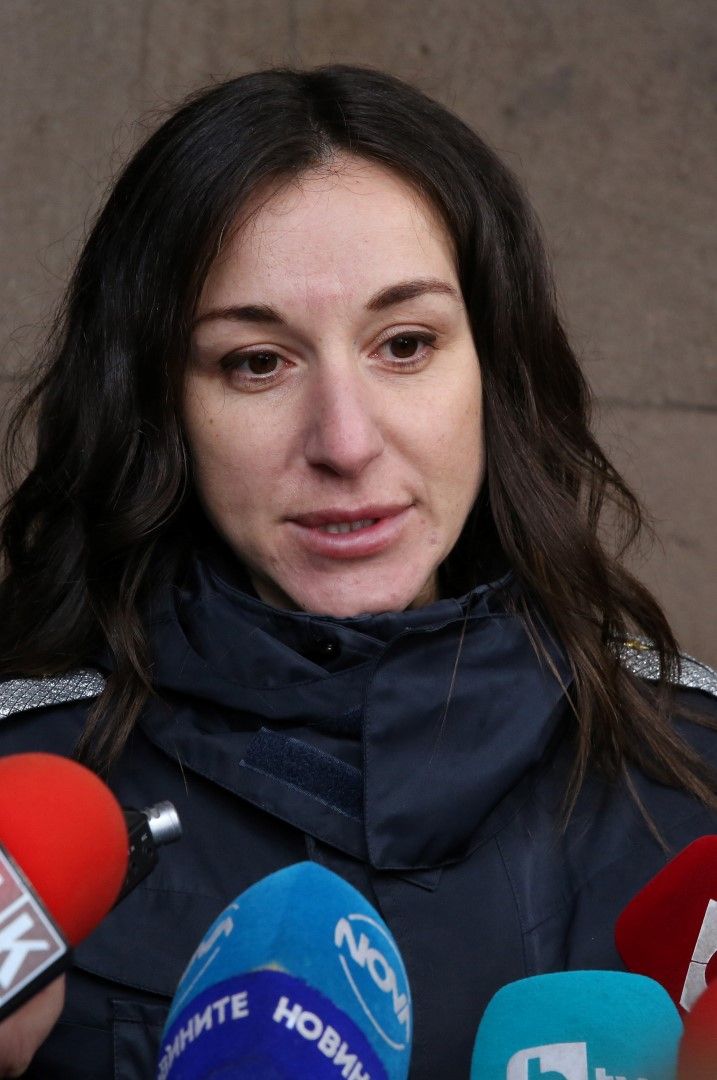 Пострадалият полицай инспектор Александра Николова