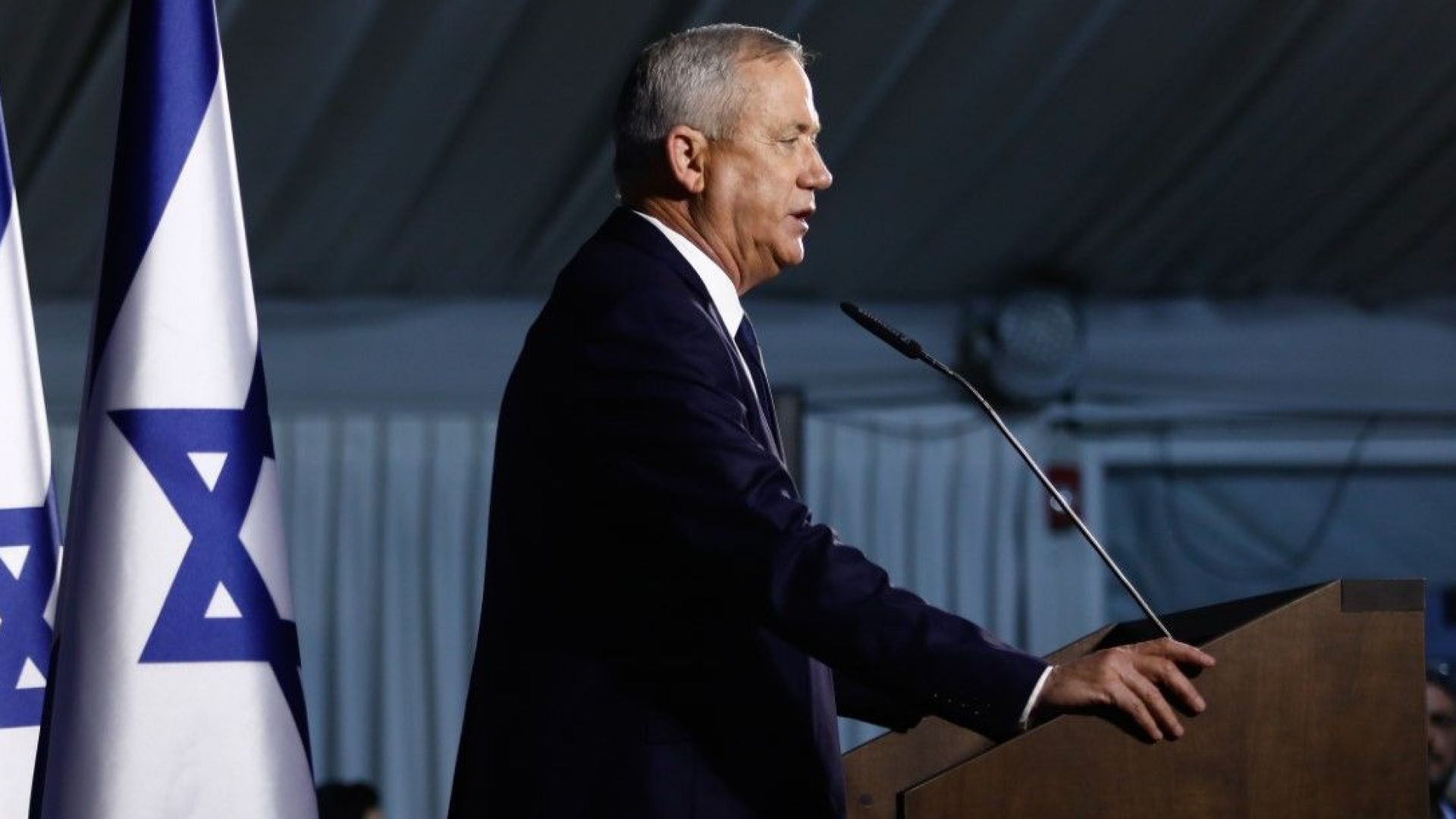 Израелският опозиционен лидер Бени Ганц бе избран днес за председател