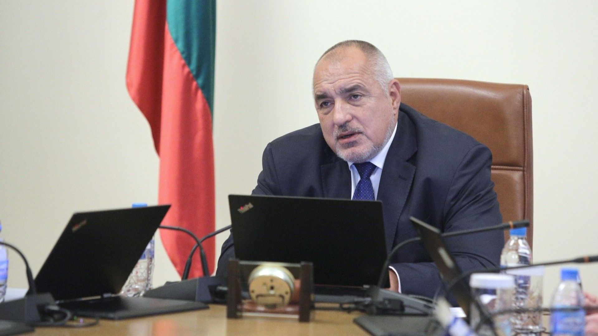 Премиерът Бойко Борисов с изказване пред МС за вота 