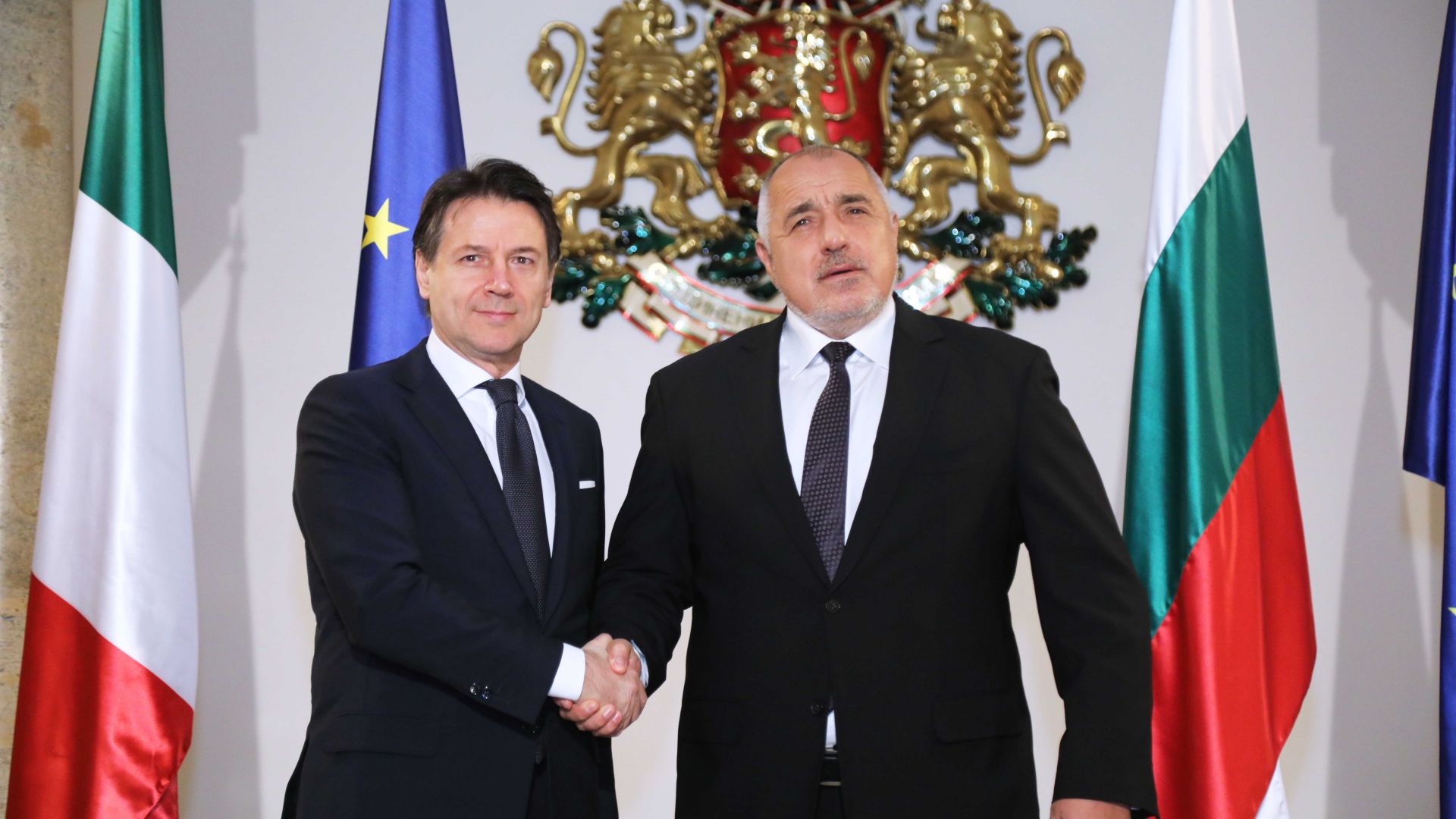 Министър-председателят Бойко Борисов проведе телефонен разговор с премиера на Италианската