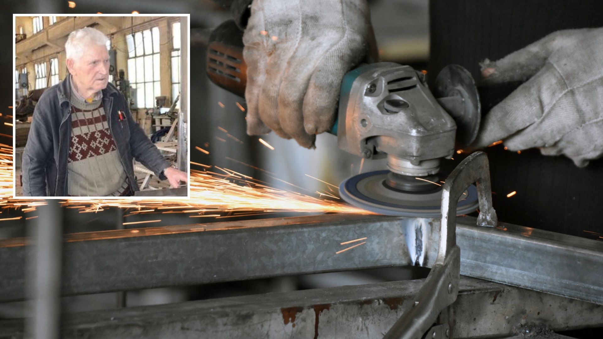 Константин Максимович Секов е най възрастният шлосер в България или поне