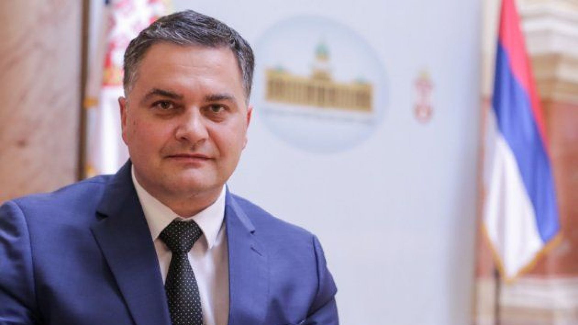 Държавният секретар в сръбското министерство на строителството Миодраг Поледица и