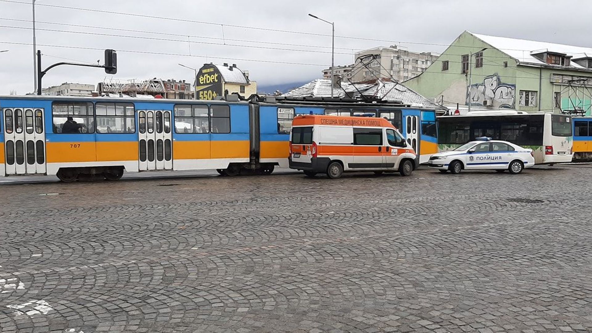 Жена е била блъсната от автобус на столичния Градски транспорт