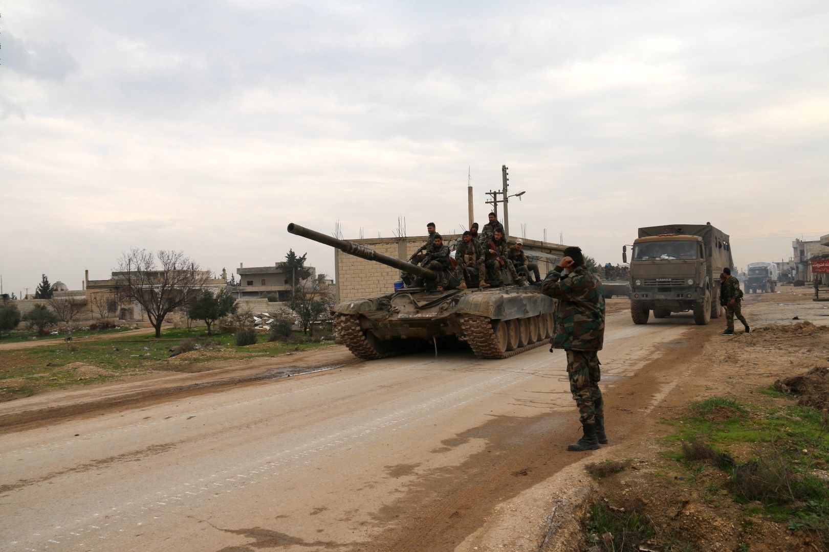 Сирийската армия пробива в провинция Идлиб