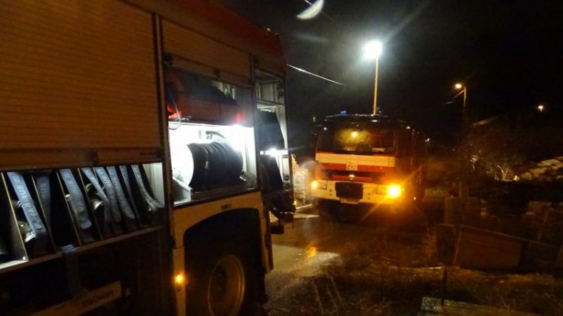 По неофициална информация има задържани за палежа на четирите къщи