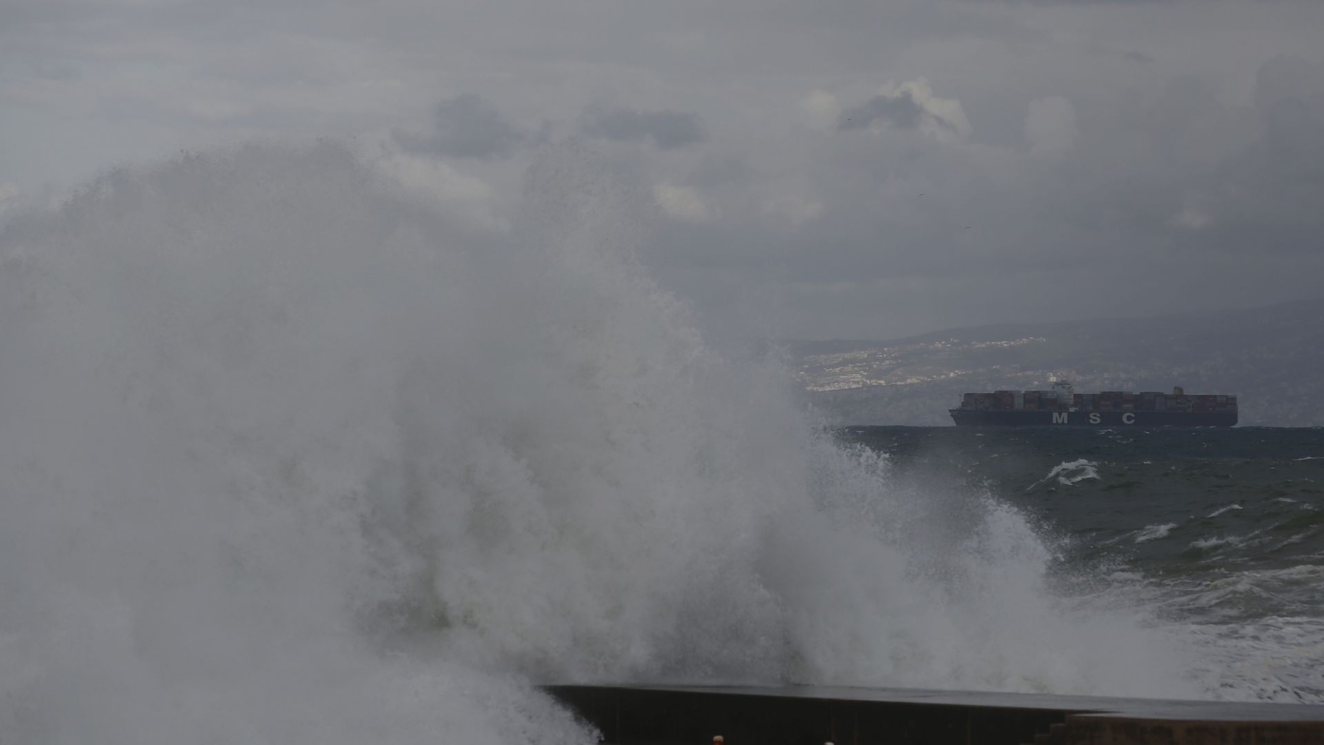 Влакове самолетни полети и курсове на фериботи бяха отменени днес