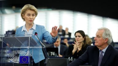 Председателят на Европейската комисия Урсула фон дер Лайен съобщи че