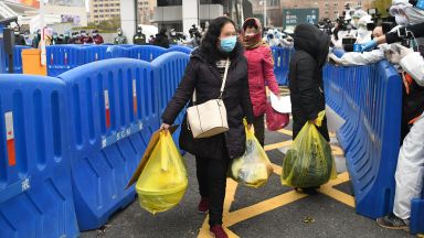 Пикът на епидемията от коронавирус в Китай се очаква в средата на февруари