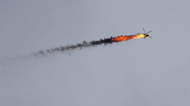 Израелски военен хеликоптер се разби снощи край северните брегове на