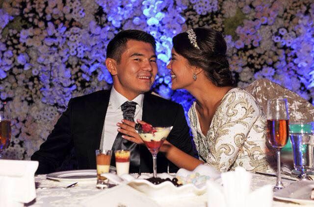 Айсултан Назарбаев на сватбата си