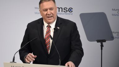 Американският държавен секретар Майк Помпейо обвини Франция Германия и Великобритания