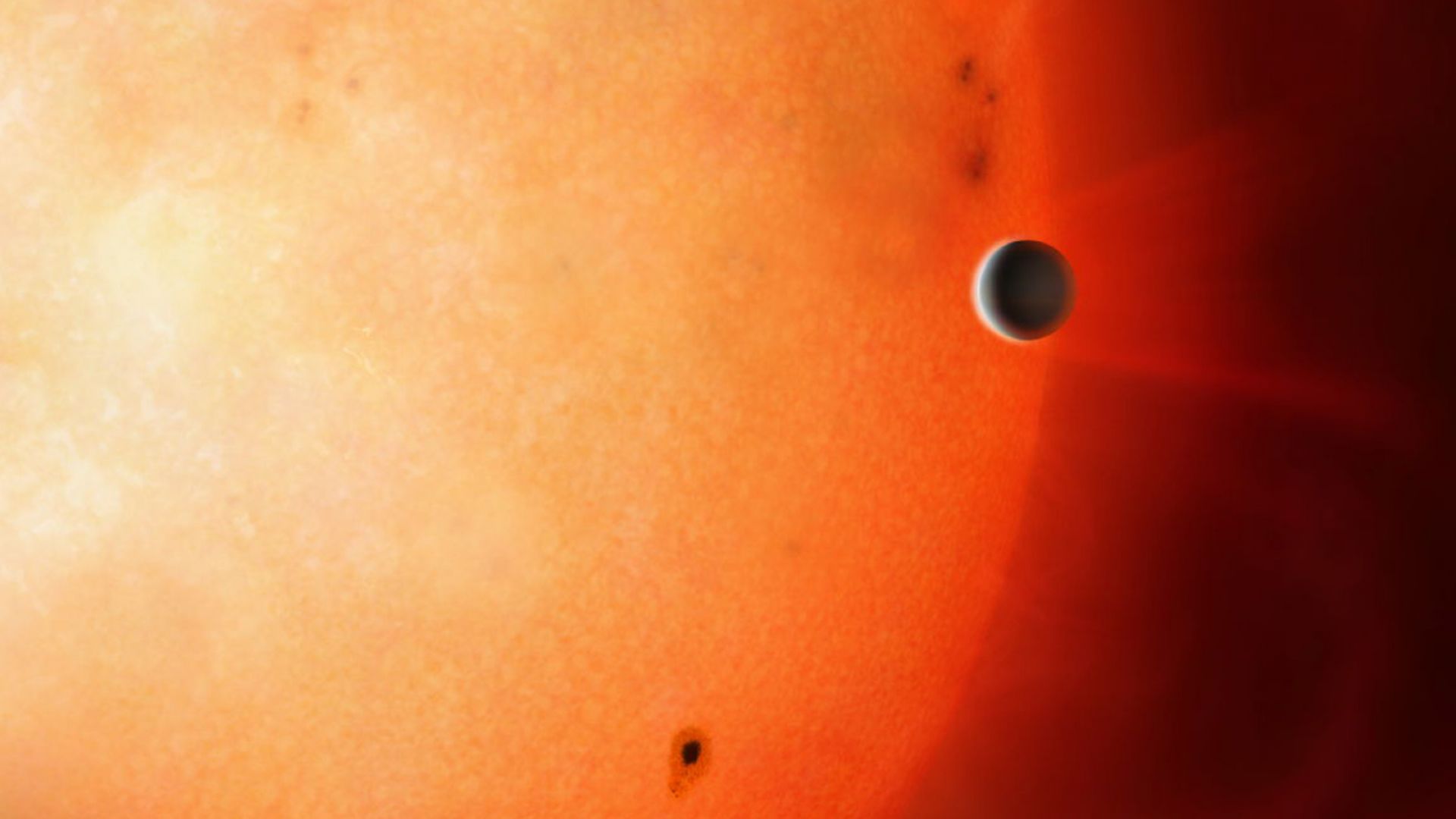 Ядрото на някога масивна планета обикаля около далечна звезда