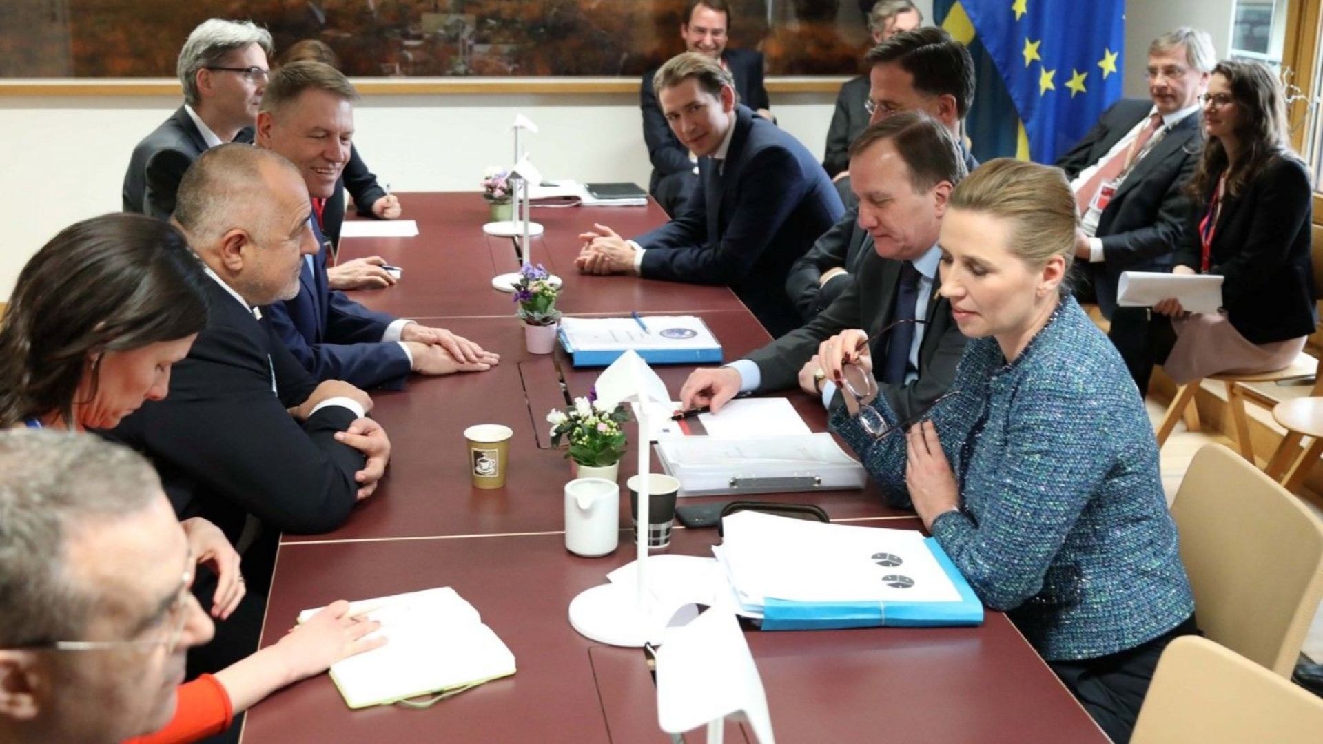 Борисов събра хардлайнерите в ЕС - лидерите на Дания, Швеция, Нидерландия и Австрия
