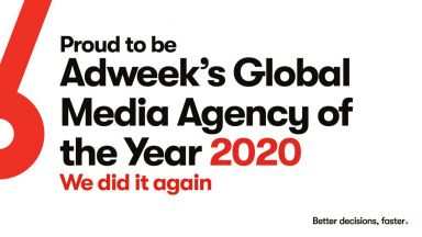 OMD е обявена за глобална медийна агенция на 2020 година