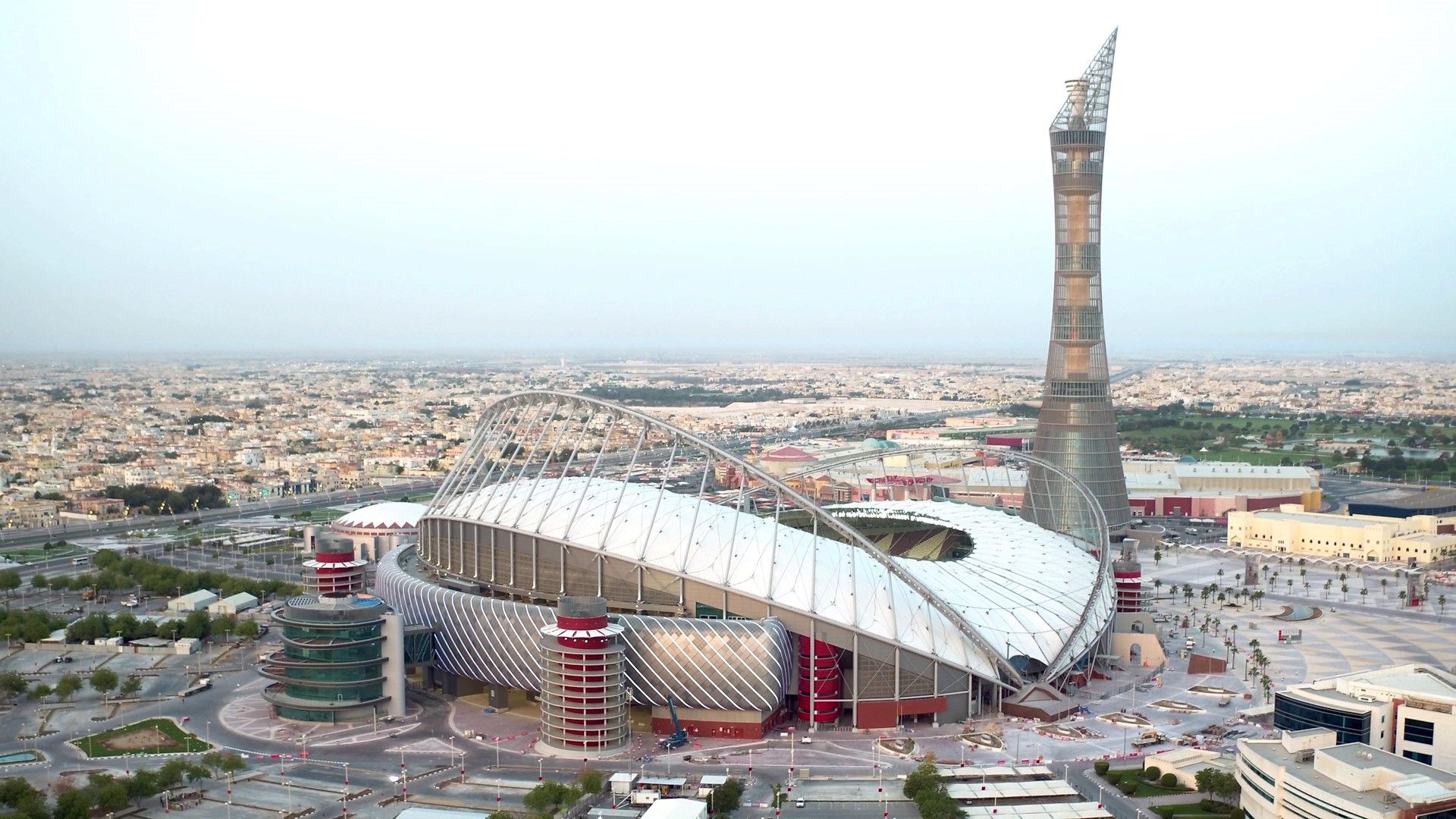 Khalifa International Stadium в Доха е готов, там бе финалът на Световното клубно първенство