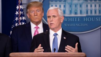 Тестът за новия коронавирус на вицепрезидента на САЩ Майк Пенс
