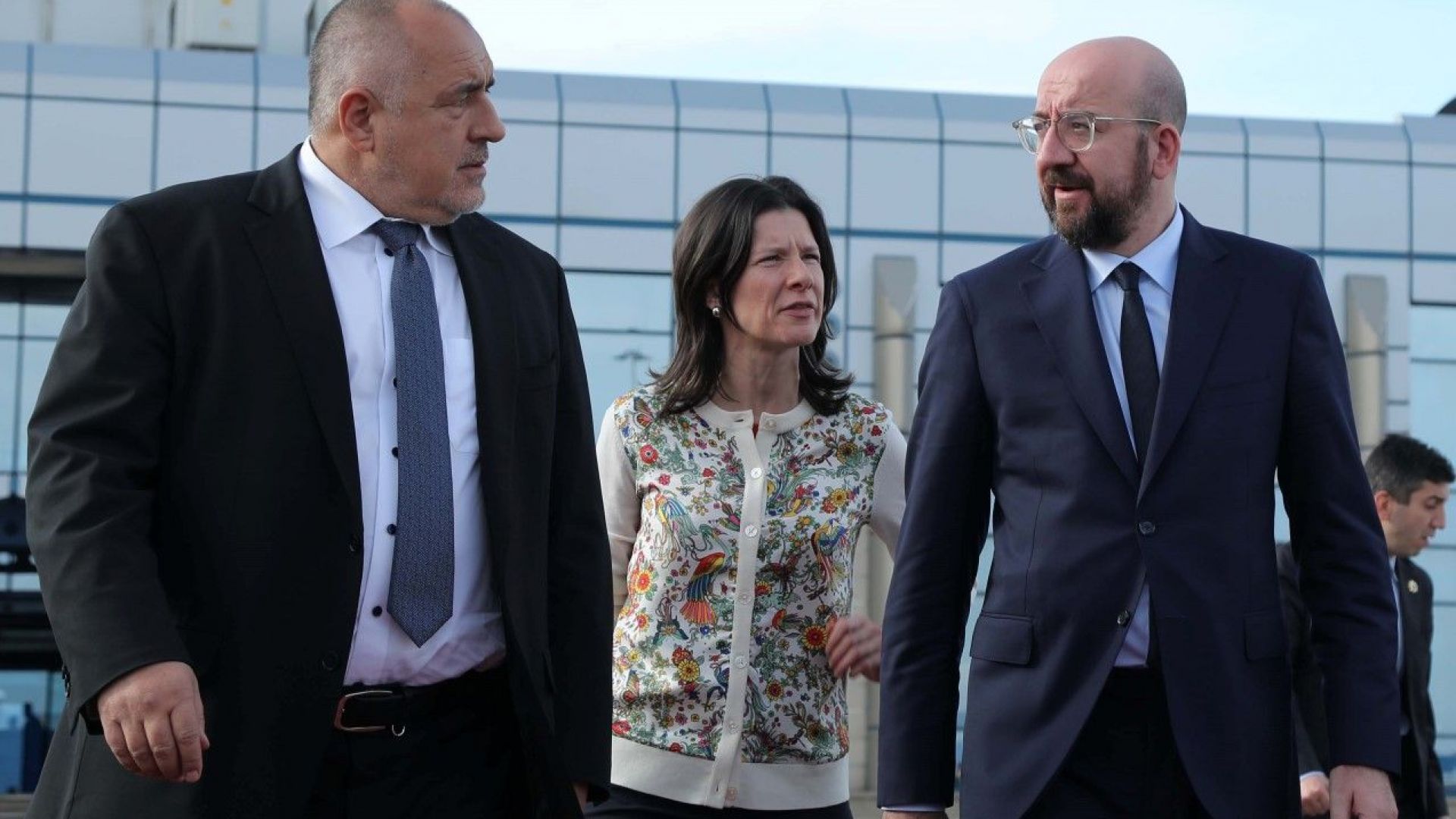 Премиерът Бойко Борисов изпрати председателя на Европейския съвет Шарл Мишел