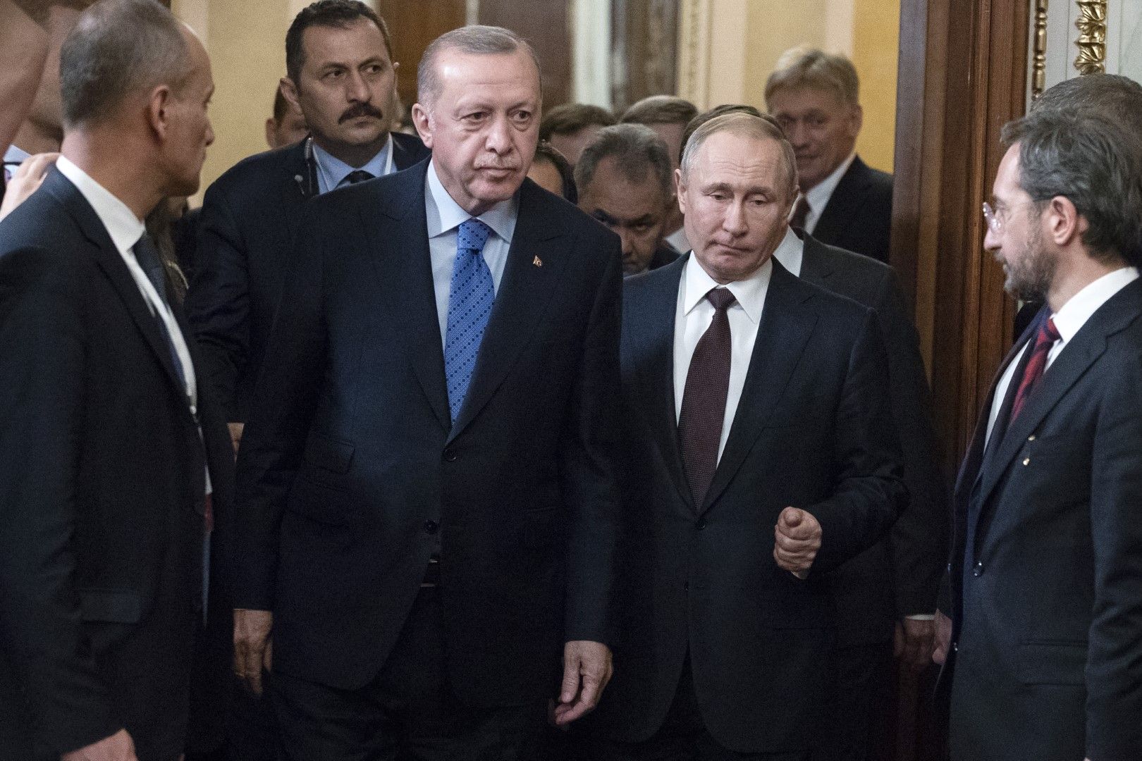 Владимир Путин благодари на Реджеп Ердоган за това, че е дошъл в Москва, за да потвърди добрите двустранни отношения