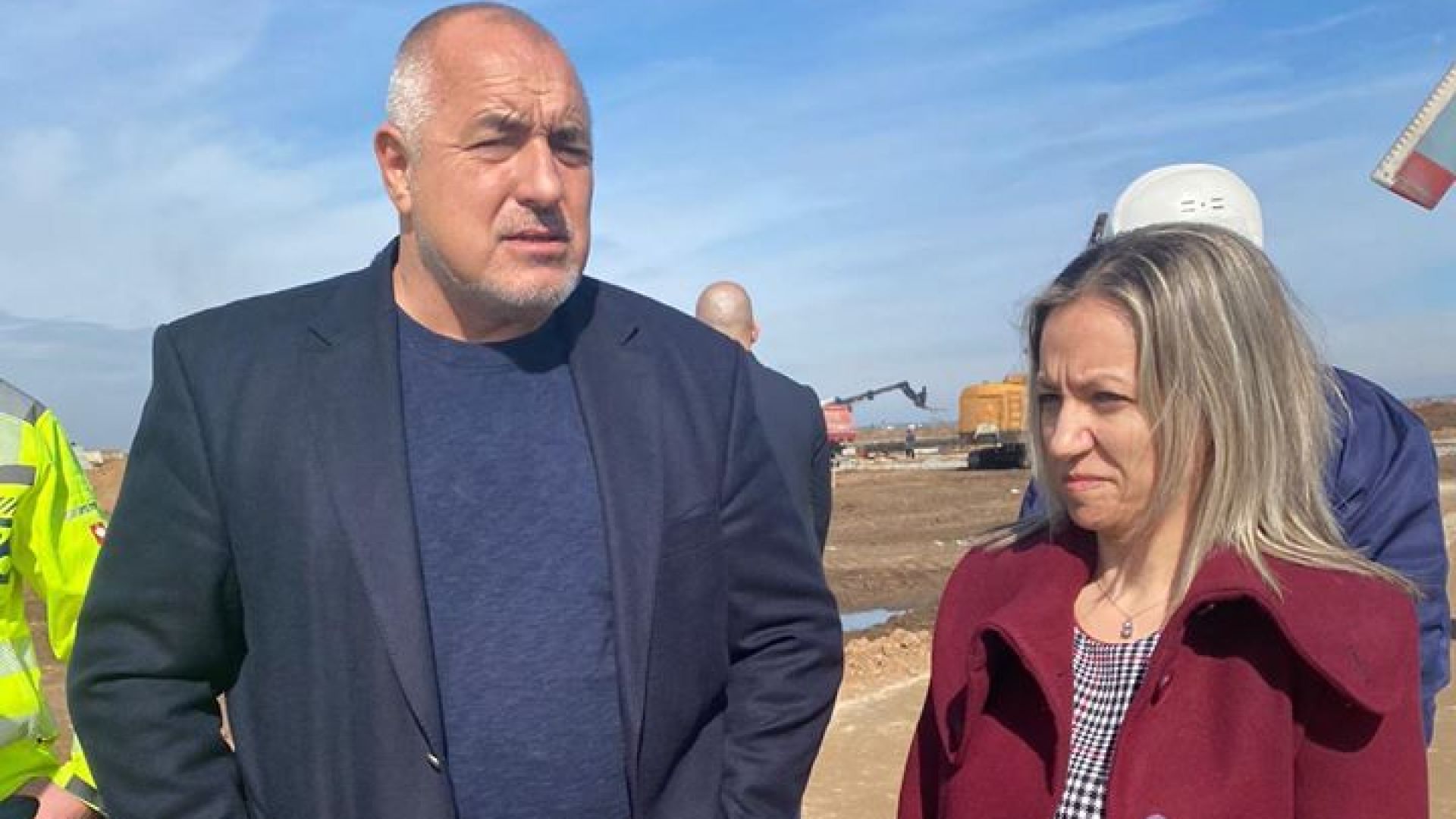 Премиерът Бойко Борисов провери напредъка по трасето на газопровода Балкански
