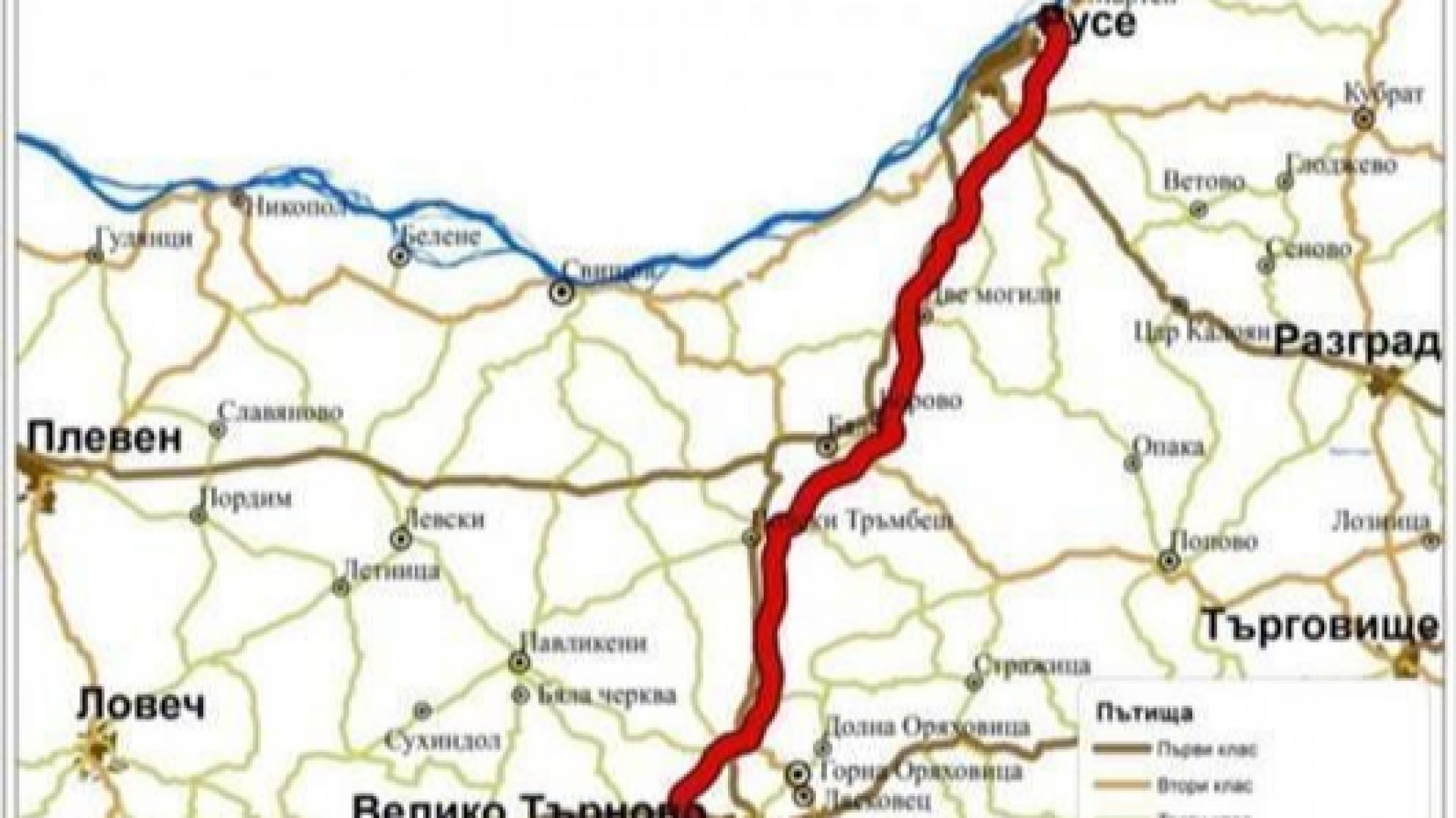 Строежът на магистралата от Русе до Велико Търново ще започне