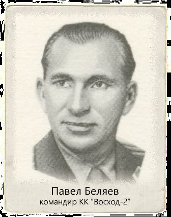 Павел Беляев е командир на кораба Восход-2