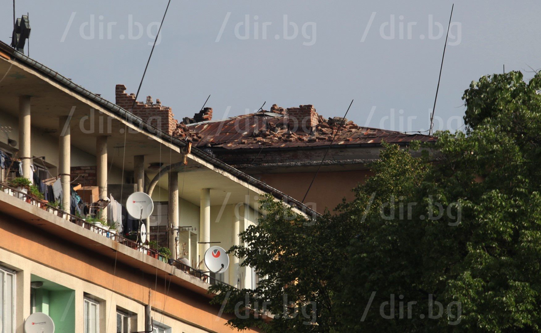 Архивни снимки от земетресението в Пернишко през 2012 г. 