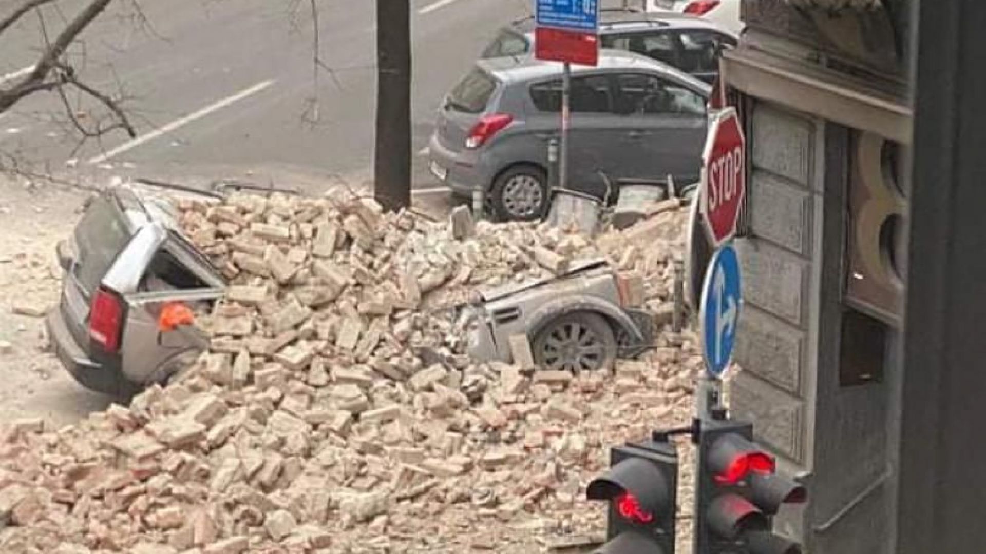 Земетресението което удари хърватската столица преди месец е причинило щети