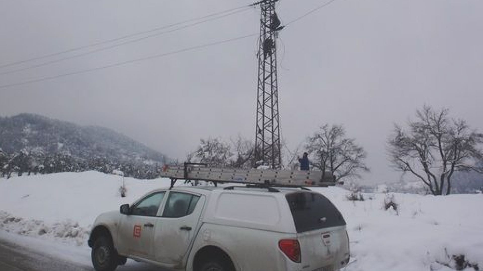 Проблеми с тока заради снега в Русе