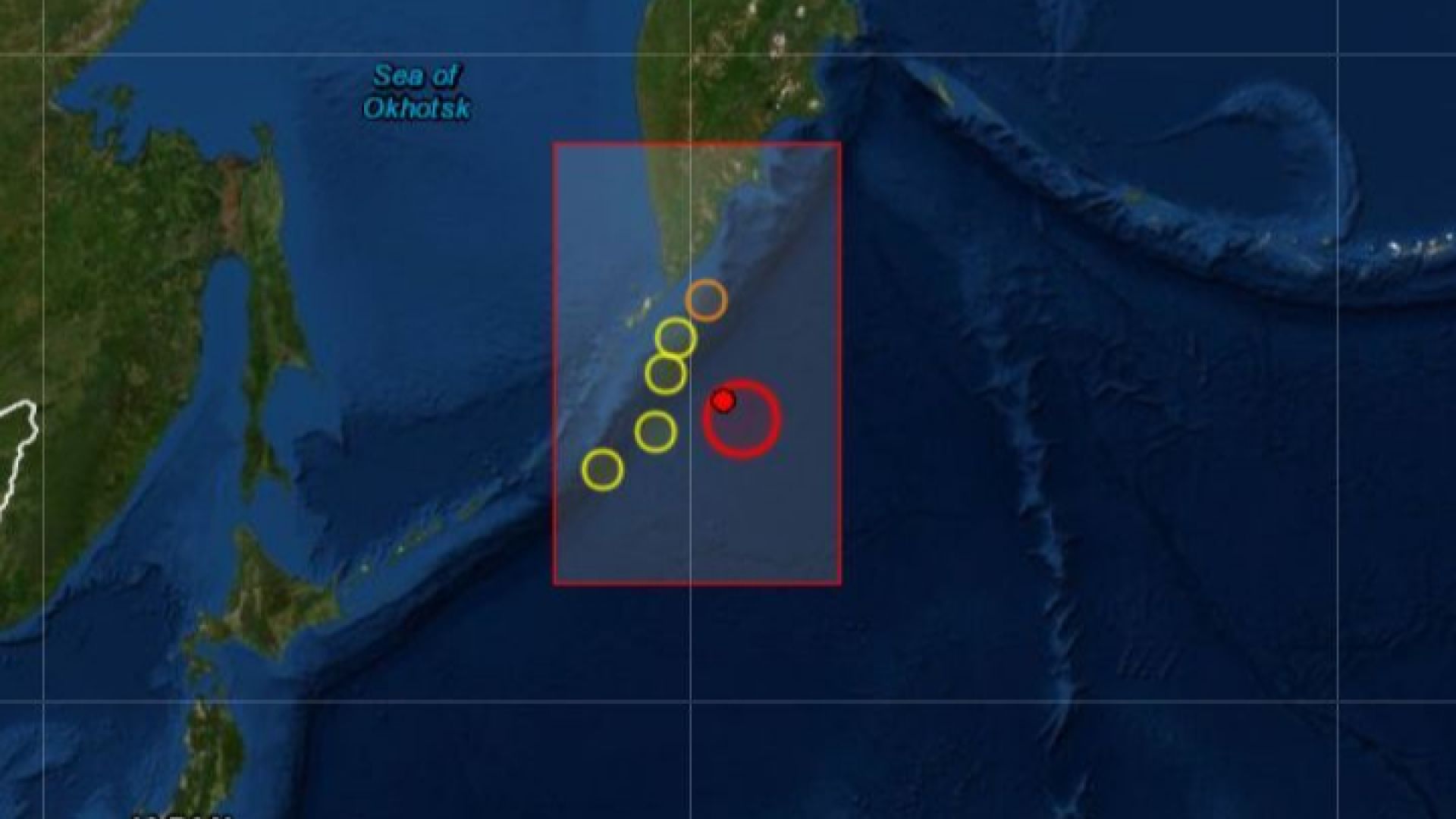 7,8 по Рихтер разтресе северните Курилски острови
